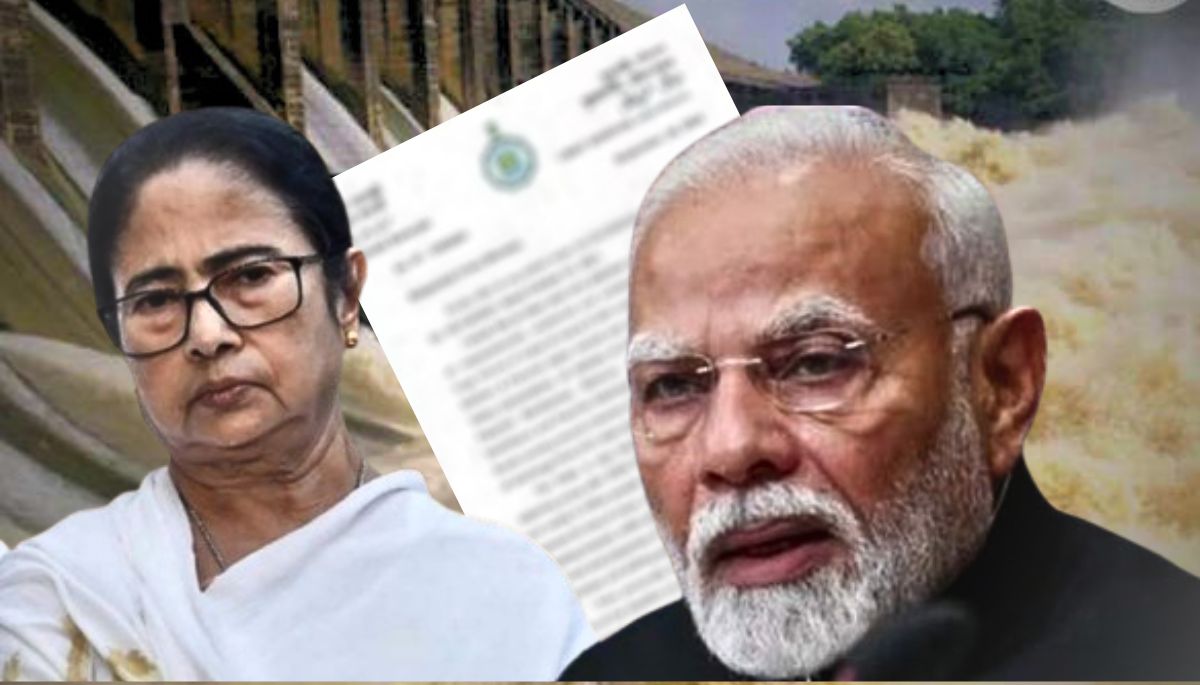 Mamata Banerjee DVC Flood letter