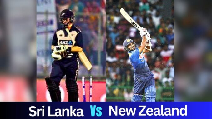 Sri Lanka vs New Zealand