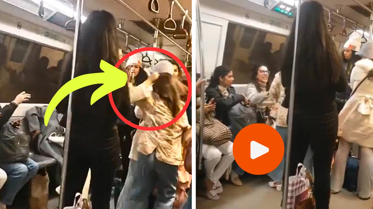 Delhi metro viral video